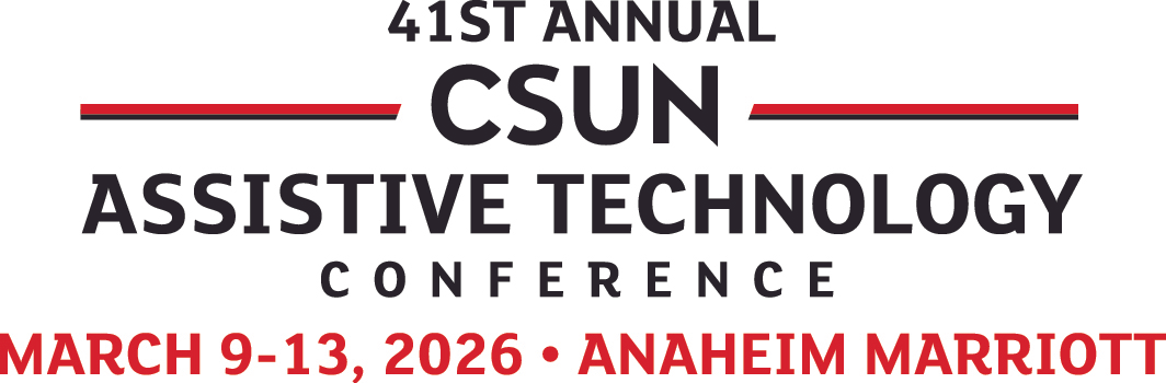 41st CSUN Assistive Technology Conference